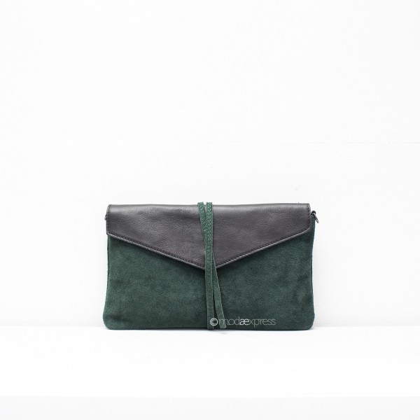 Leather Clutch with Cord ITAC00478